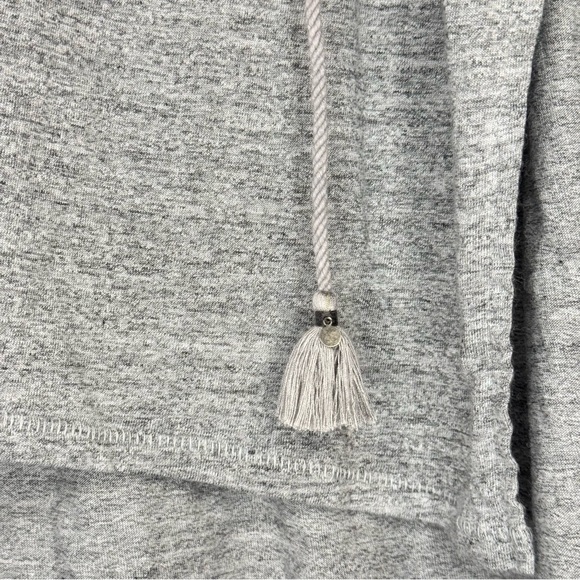 We The Free - Free People Just a Henley 3/4 Sleeve Gray Boho Blouse Size S - Picture 6 of 8